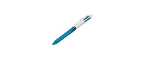 772101  887136 Kulepenn Bic 4 farger M, grip 